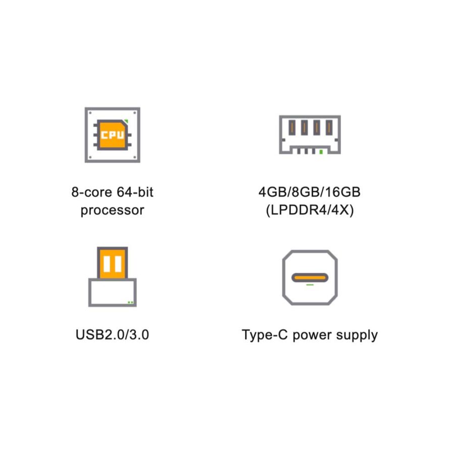 Одноплатный микрокомпьютер Orange Pi 5 4GB