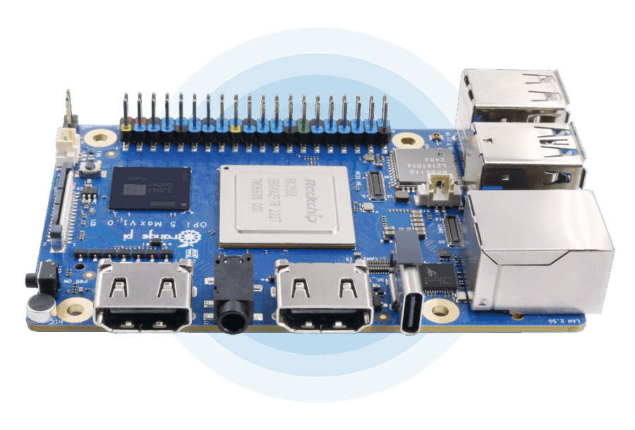 Одноплатный микрокомпьютер Orange Pi 5 Max 16 Gb