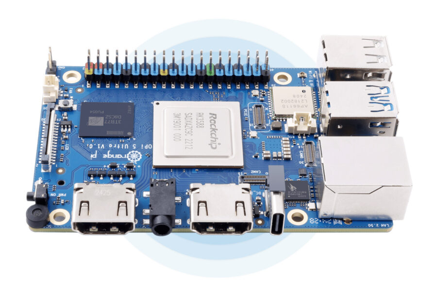 Одноплатный микрокомпьютер Orange Pi 5 Ultra 4GB