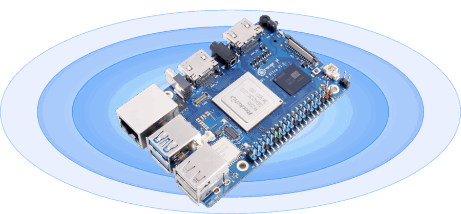 Одноплатный микрокомпьютер Orange Pi 5 Ultra 4GB
