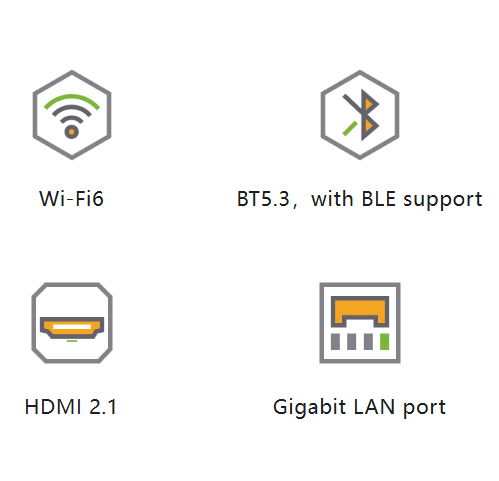 Одноплатный микрокомпьютер Orange Pi 5B 4GB