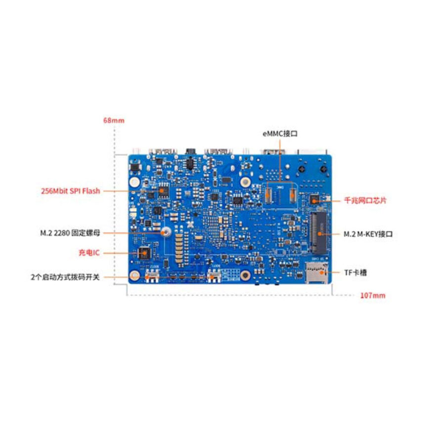 Микрокомпьютер Orange Pi AIPro 8Gb